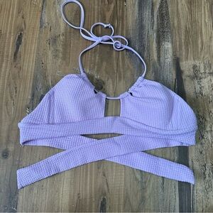 Beca Light Purple Halter Bikini Top